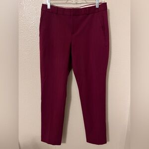 Banana Republic Ryan Pants, Raspberry Color